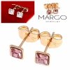 exclusive swarovski gold-plated earrings